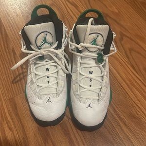 Green & White Jordan’s